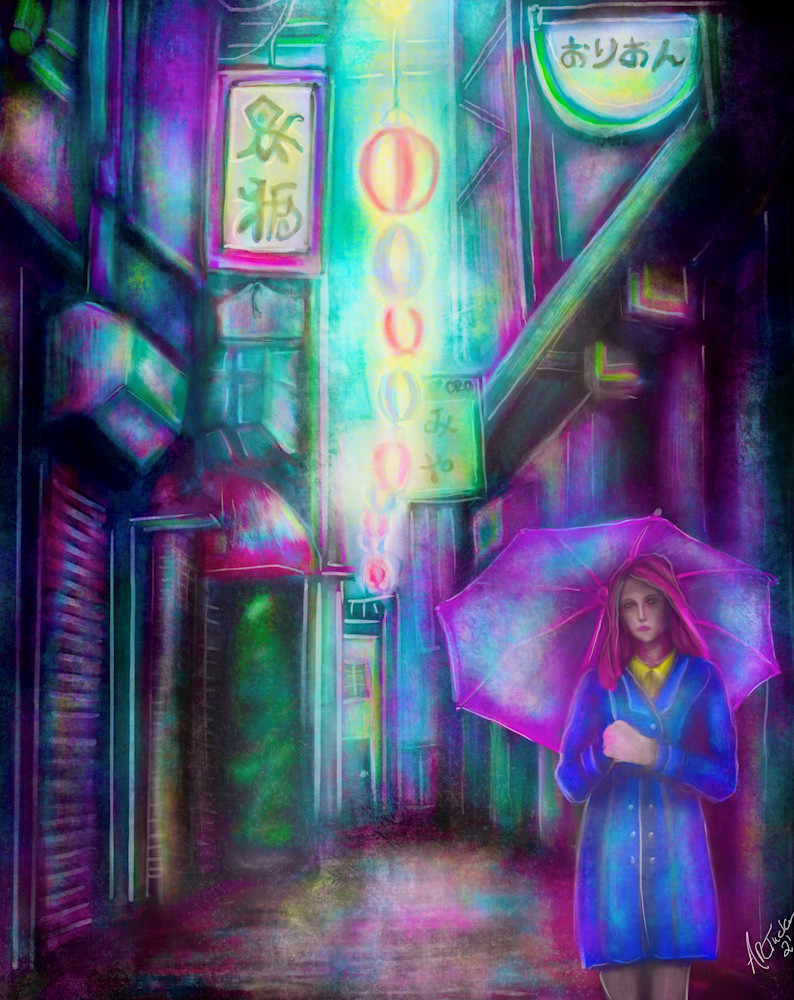Rainy Day Feeling Art | Amanda Tucker Artist