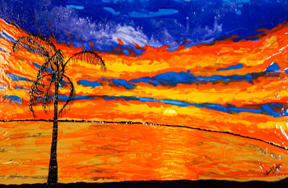 Hallows Eve Sunset Art | Expressions by Deborah