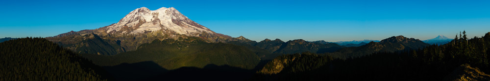 Mount Rainier Panorama, Glacier View, Washington, 2016
