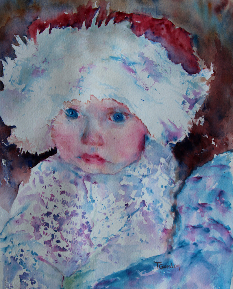 Santa Baby Art | Terri gordon Art