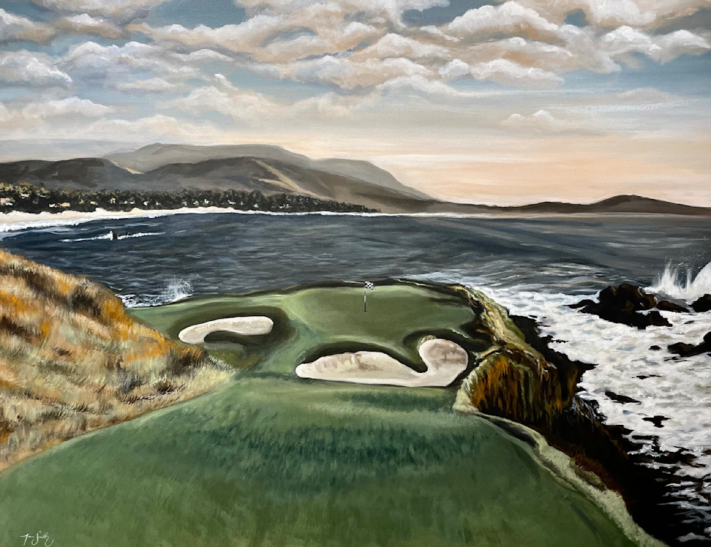 Pebble Beach #7 Art | The Artwork of Tim Smith