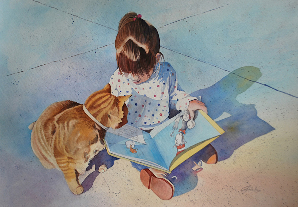Cat Tales Art | Gina Lijoi Fine Art
