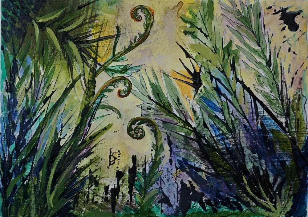 Jungle Fern Art | Sharye Marx Art
