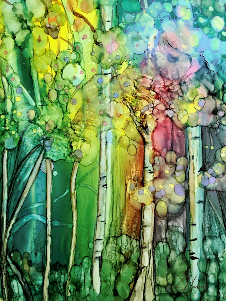 Mystical Forest Art | Susan Hanson Art
