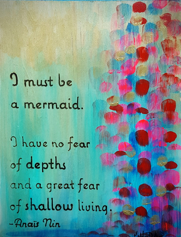 No Fear Of Depths Art | Mad World Art Ltd. Co.
