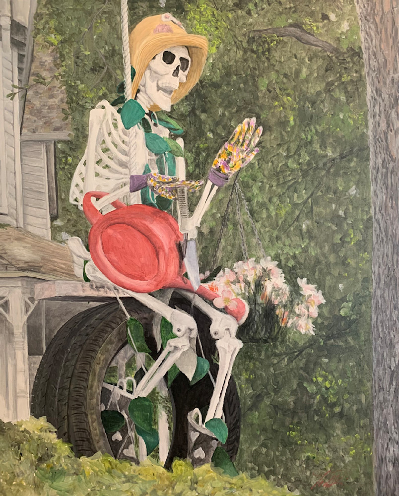 Death in the Garden - Todd Kreisman Art
