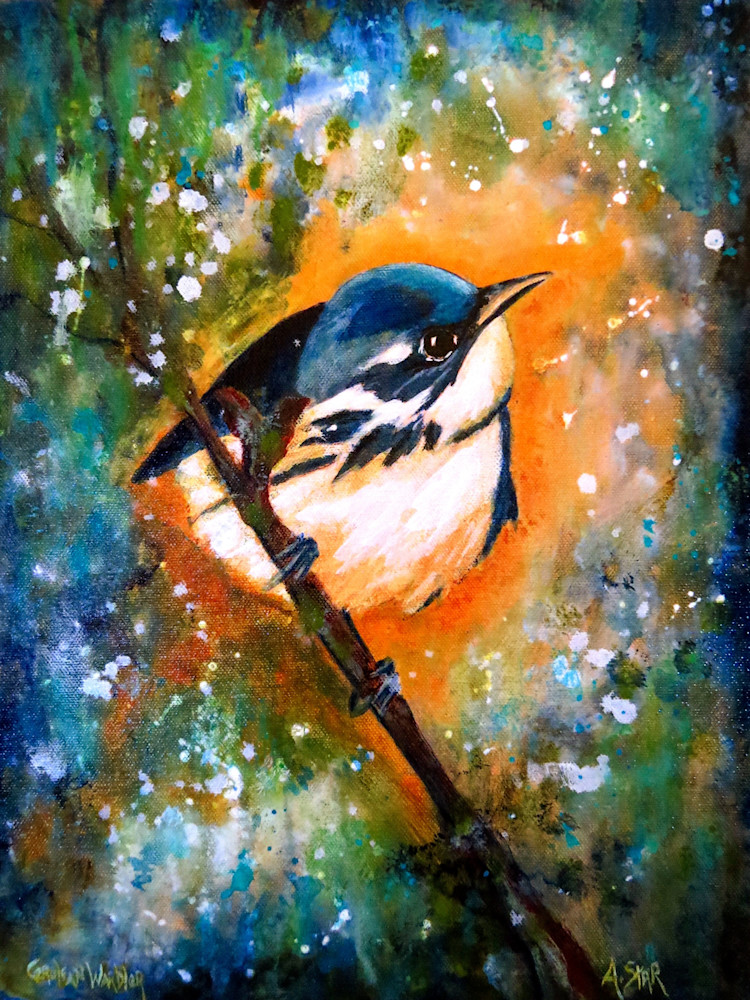 Cerulean Warbler Art | Sacred Star Arts