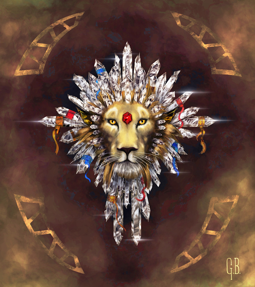 Lion Sigil Art | Art Mind Studios
