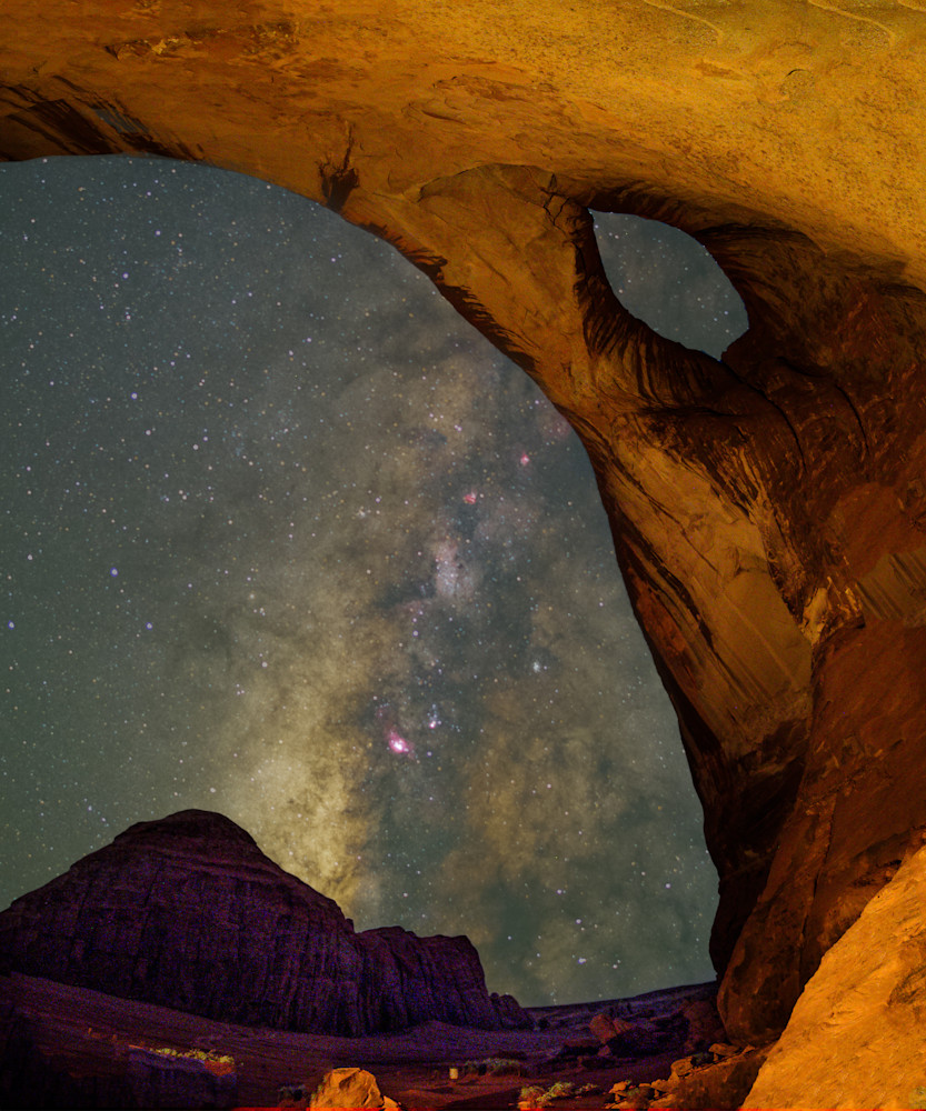 Sun's Eye Arch Photography Art | Majestic Mountain Photos