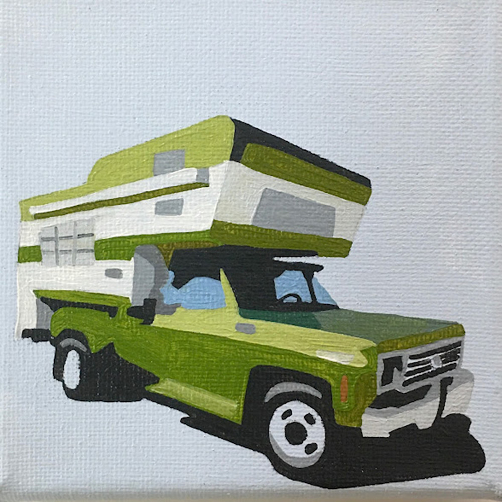 Truck Camper Art | Tara Barr Art