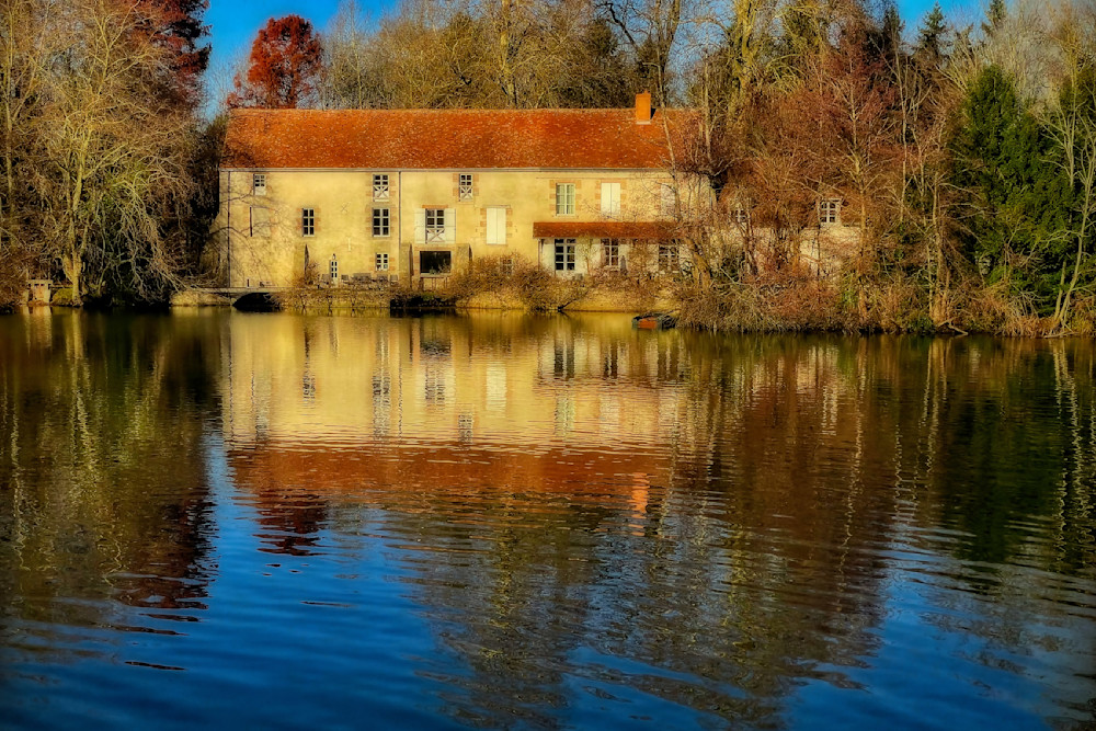Watermill On The Loiret Photography Art | J-M Artography