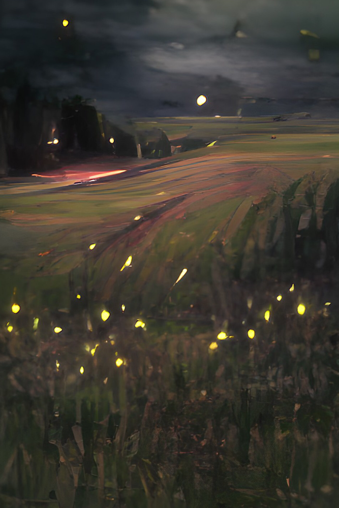 Lightning Bugs Light up the Field