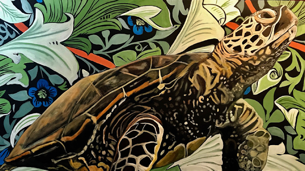 Truman The Turtle ~ Wallflower Series Art | Toril Art