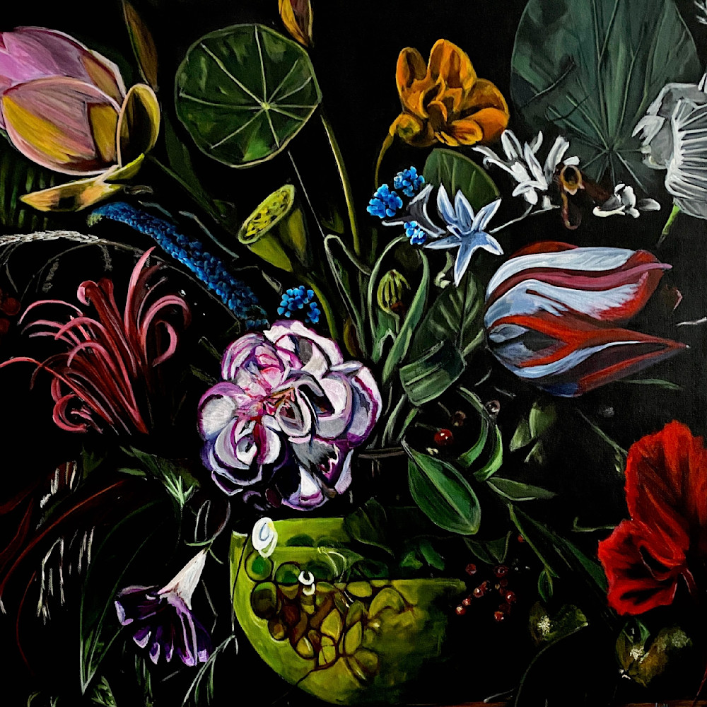 Moody Blooms Art | Toril Art