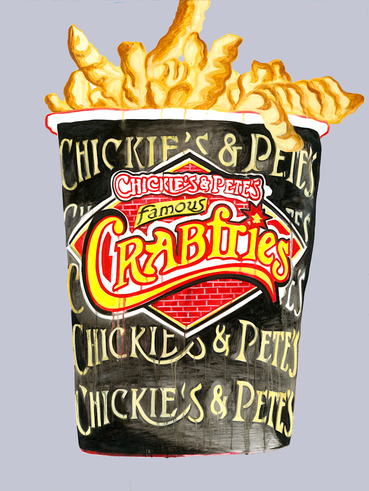 Chikie And Petes Crab Fries Art | perrymilou