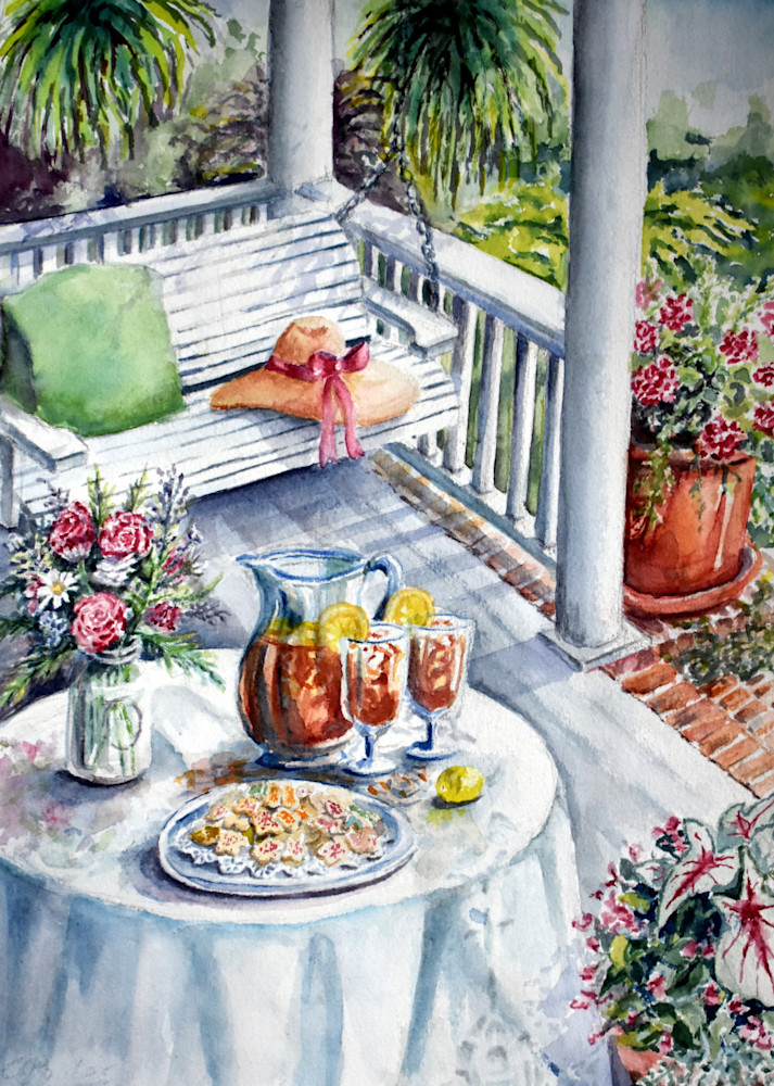Southern Porch Art | Cathy Poulos Art