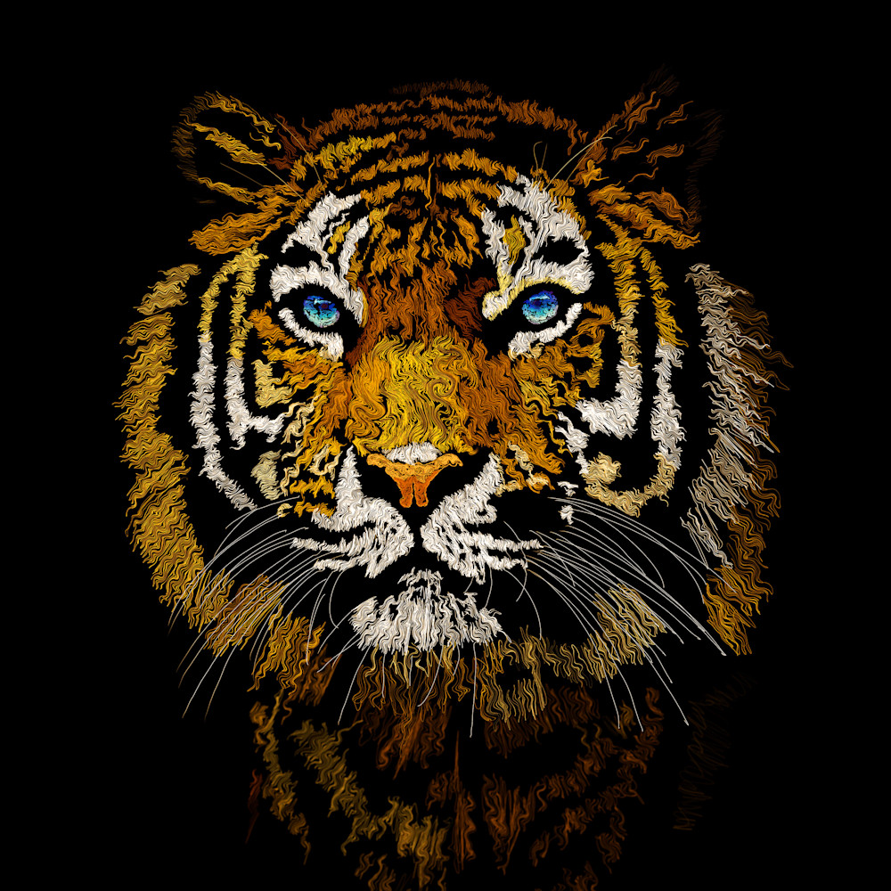 El Tigre (square print)