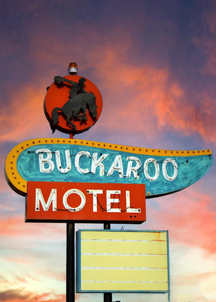 Buckaroo Motel Tucumcari Nm Route 66 Photography Art | California to Chicago 