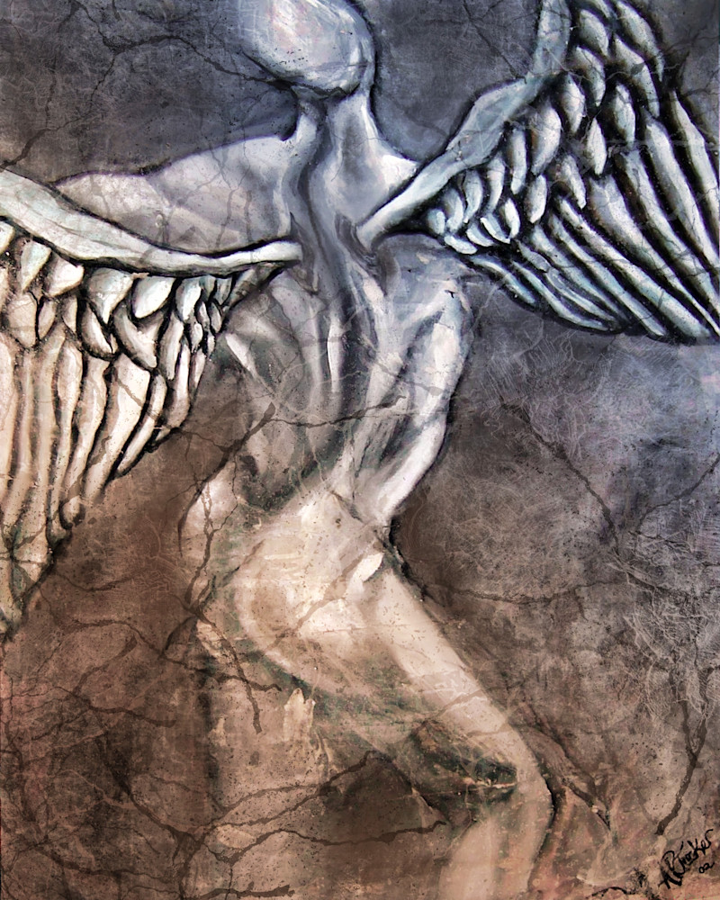 Walled Angel Art | Amanda Tucker Artist