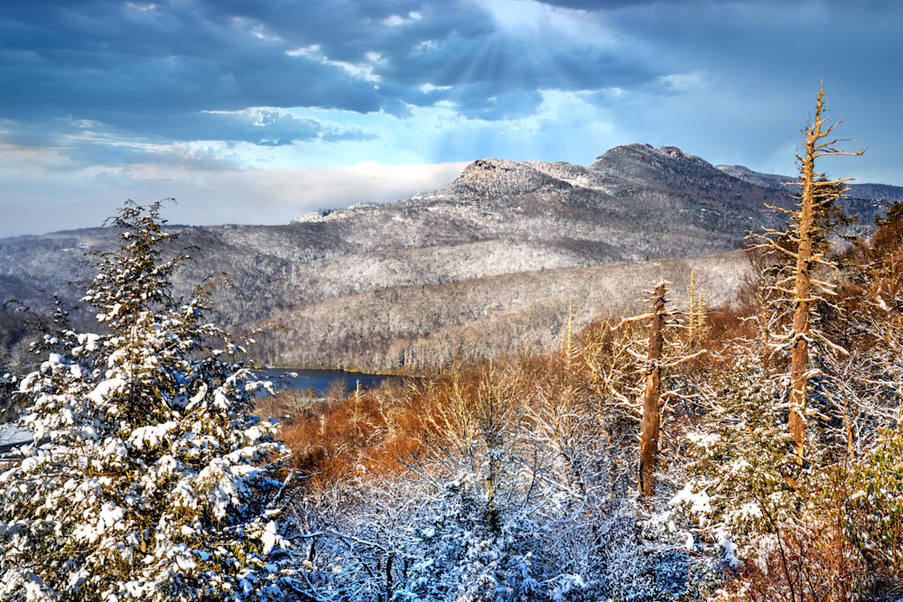 Winters Frosting on Grandfather Mountain