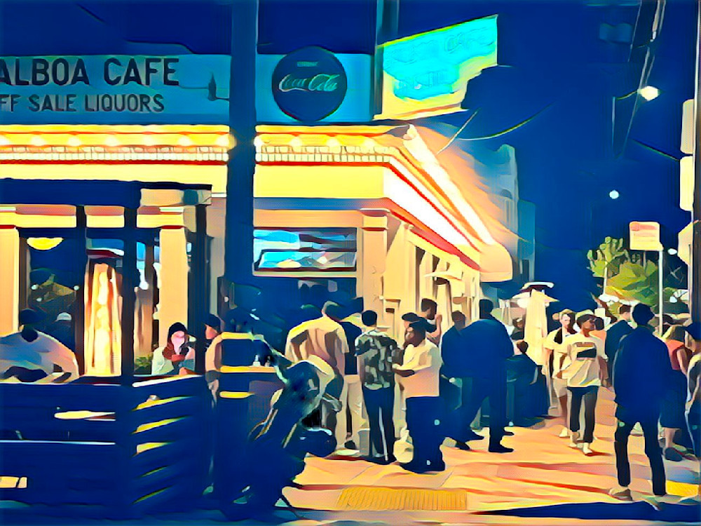 Balboa Cafe 2 High Res 300   Copy Art | Dave Fox Studios