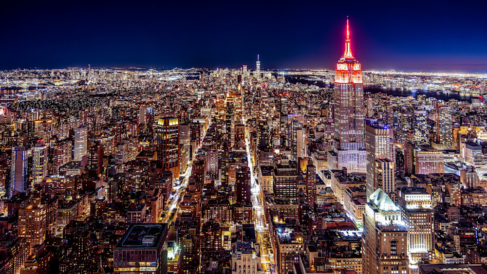 New York City After Sunset Photography Art | John Dukes Photography LLC