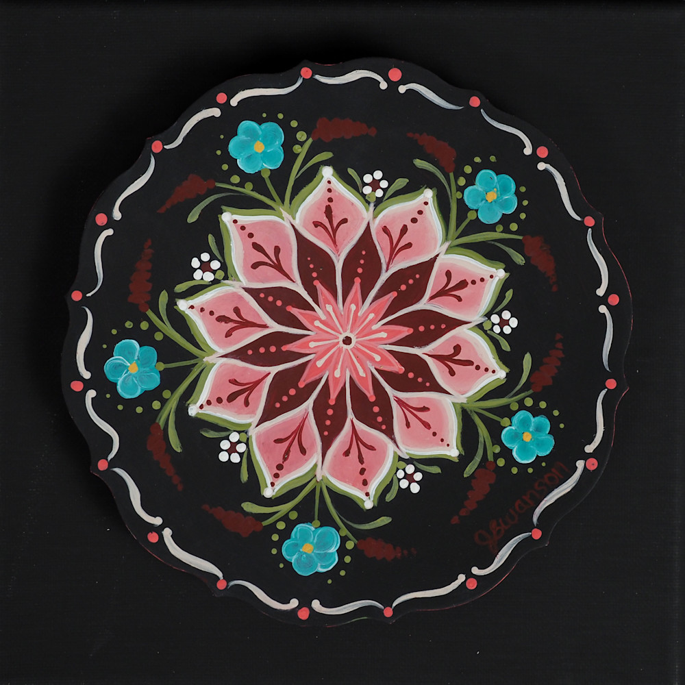 Rosemal Coral Teal Design