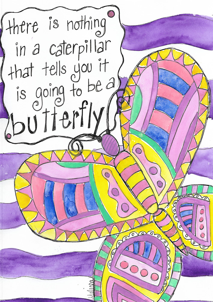 Nothing In A Caterpillar Art | Melissa Edwards Art