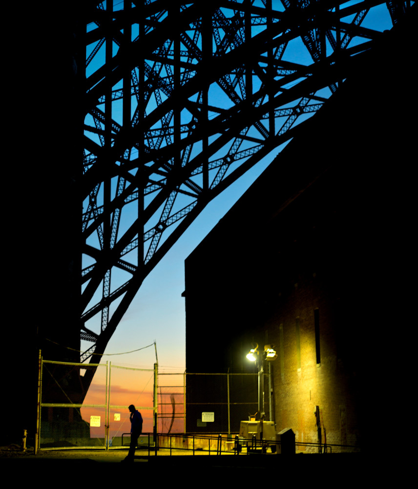 Edward Hopper At The Bridge Photography Art | Jerry Downs