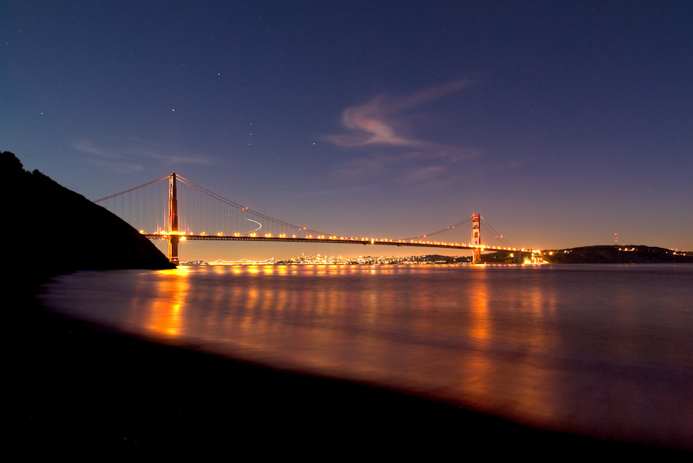San Francisco From Kirby Cove Photography Art | Jerry Downs