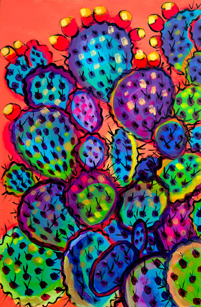 Emily S Rainbow Pears I Art | Mad World Art Ltd. Co.