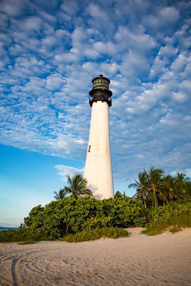 Lighthouse And Blue Sky Photography Art | Kelly Foreman Photography