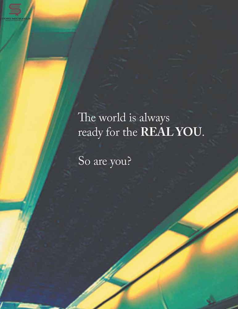 The Real You Art | Stone Michaels Books & Prints, LLC