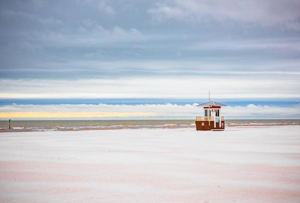 Lifeguards In The Distance Photography Art | Kelly Foreman Photography