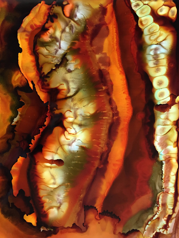 Orange Passage Art | peggystokes