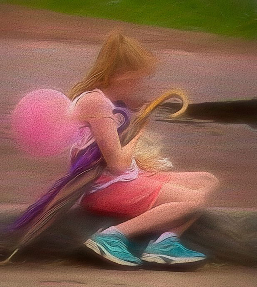 Pink Ballon And Girl Photography Art | Photoeye Inc
