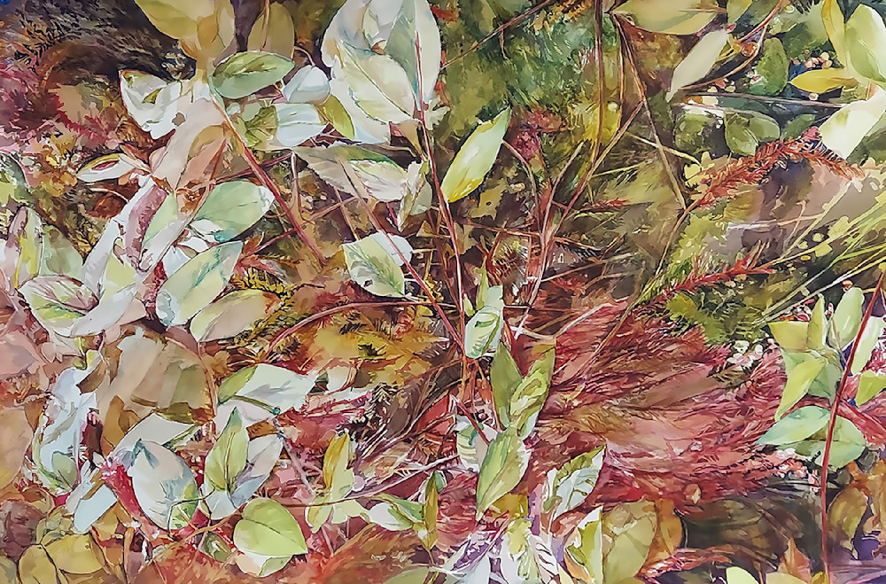When I Am Among The Trees Art | https://www.instagram.com/janeskafte/