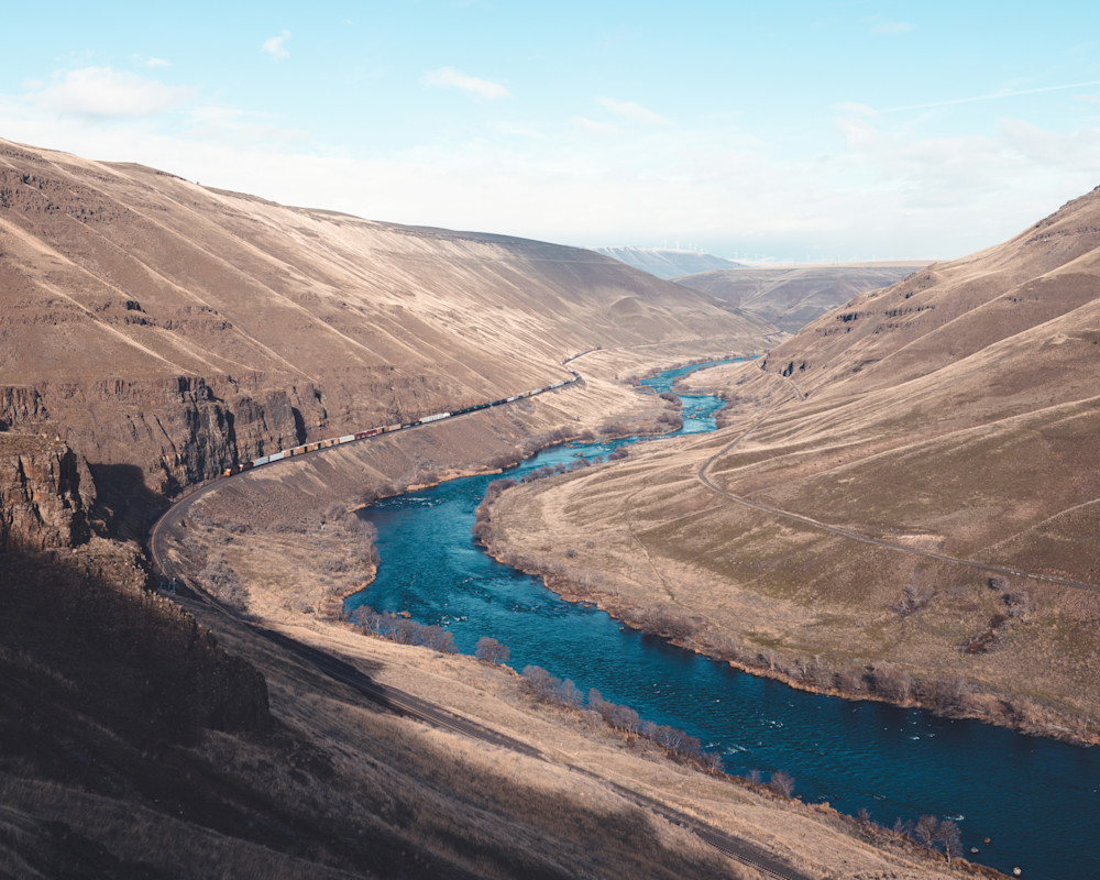 In the land: Deschutes River Canyon