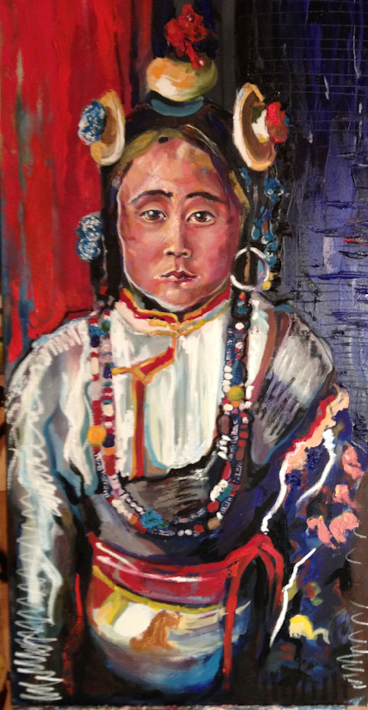 Tibetan Child Art | Firestone Art Gallery