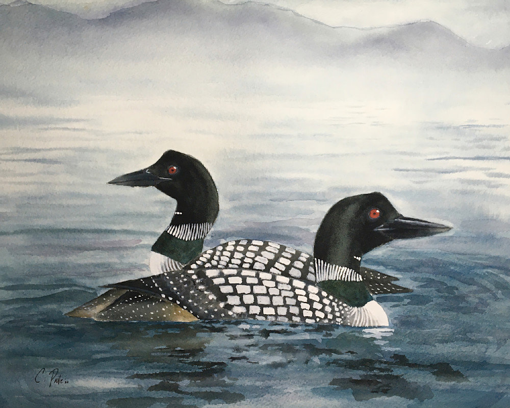 Two Loons Art | Cate Poole Water Colors