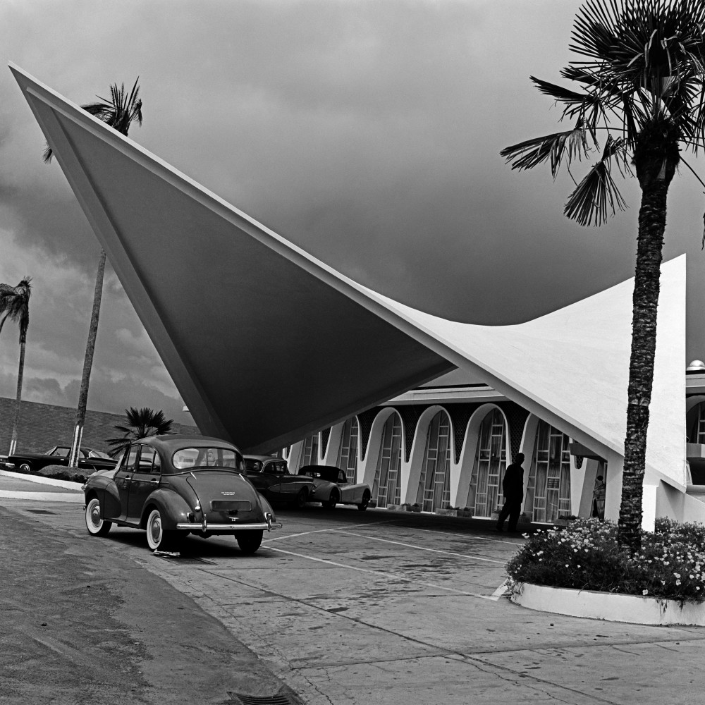 Modern Building Chile 1960's Photography Art | Jennifer Price Studio