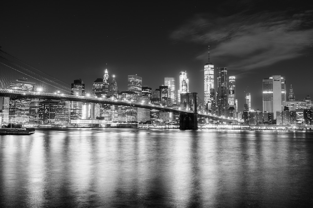 Manhattan Skyline Photography Art | Black Lion Photography