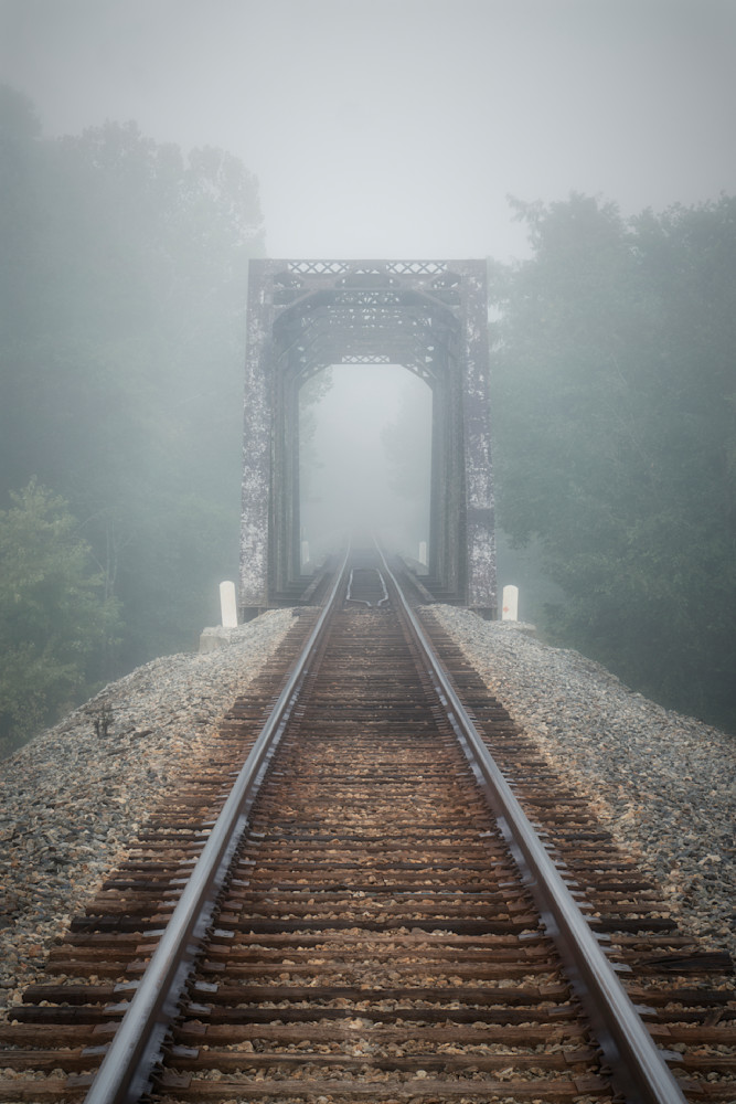 Railroad Into The Unknown Photography Art | Black Lion Photography