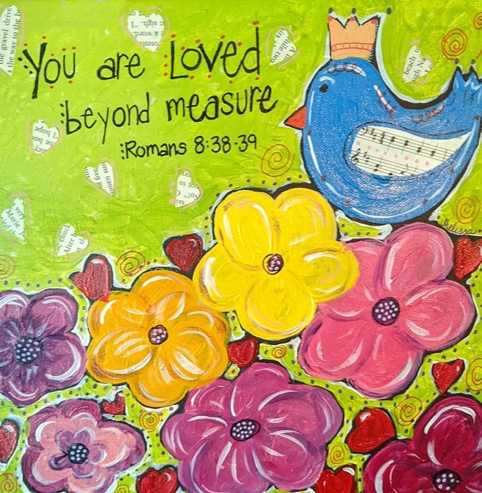 You Are Loved Art | Melissa Edwards Art