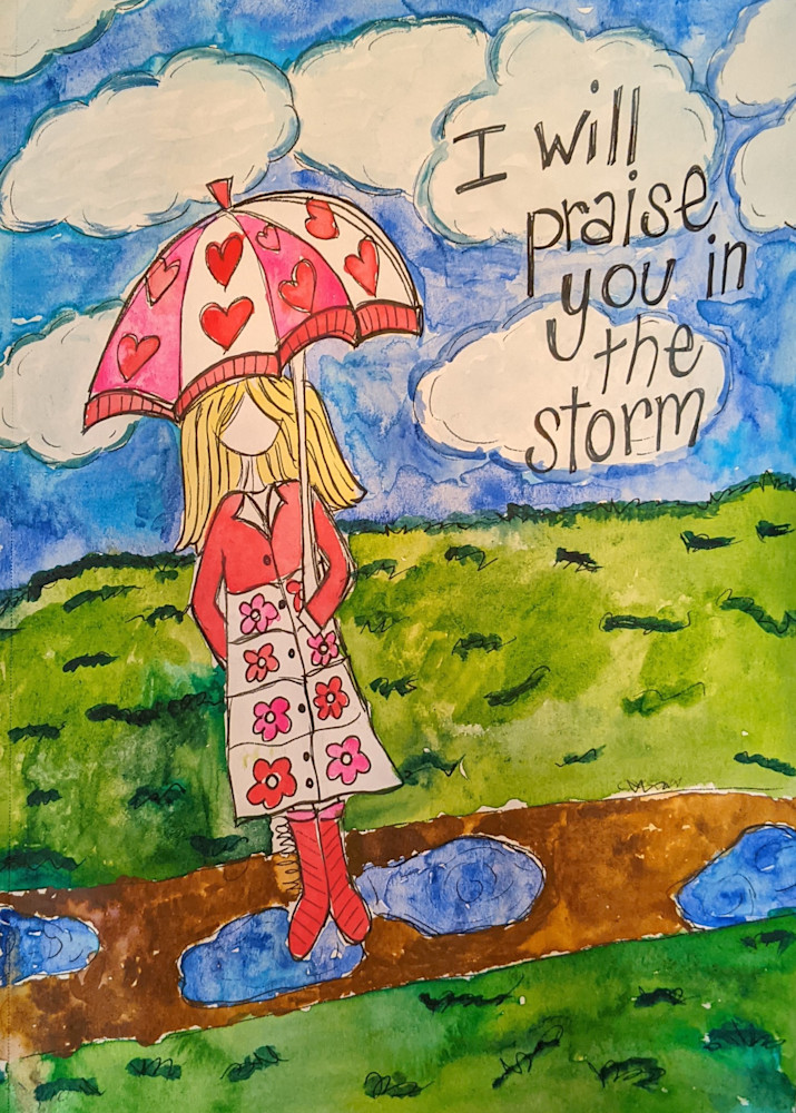 Praise You In The Storm Art | Melissa Edwards Art