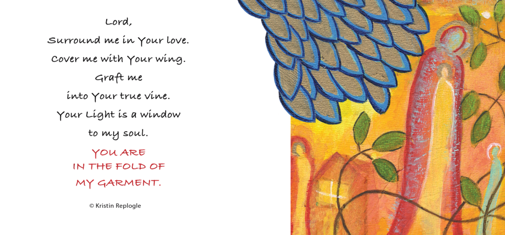 Wing Prayer Mug Art | Kristin Replogle Art, LLC