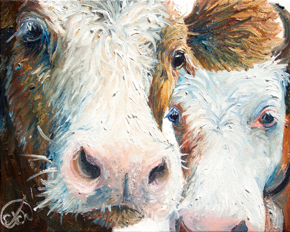 For The Love Of Cows Print Art | Mordensky Fine Art