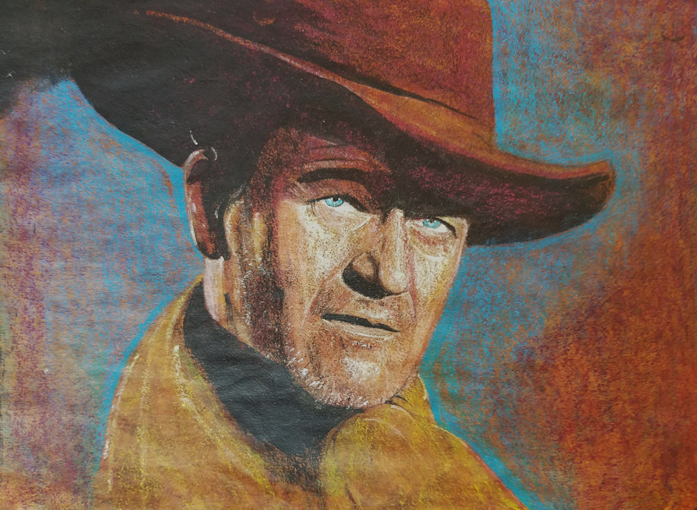John Wayne Rough Rider Art | Khaos Art