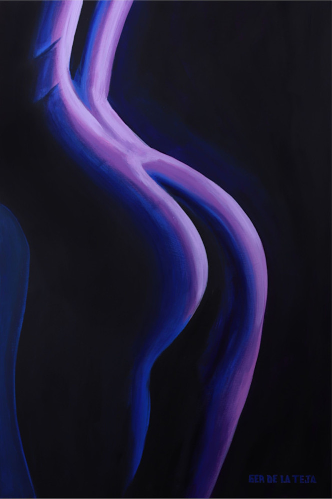 Purple Slide Art | Ger De La Teja