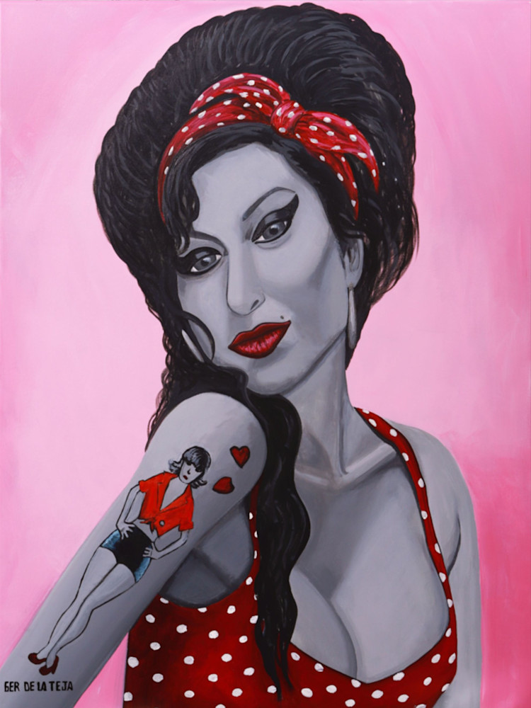 Amy Winehouse Art | Ger De La Teja